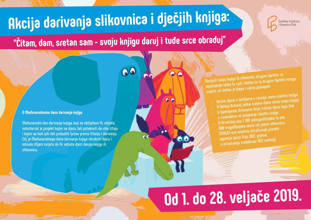 Svoju knjigu daruj i tuđe srce obraduj!